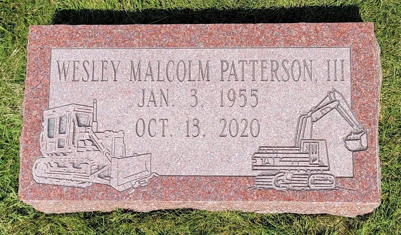 Wesley Malcolm Patterson Memorial Slab