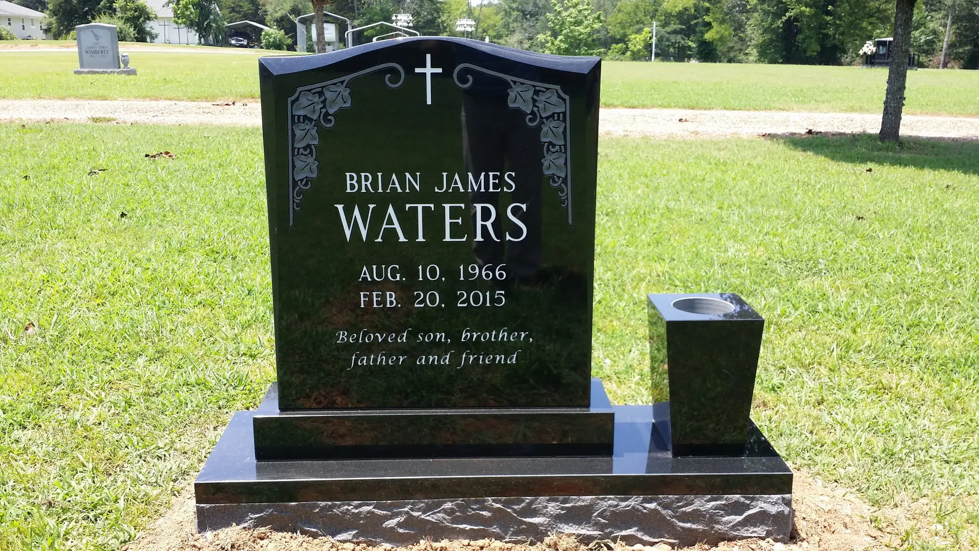 Brian James Waters Memorial Block