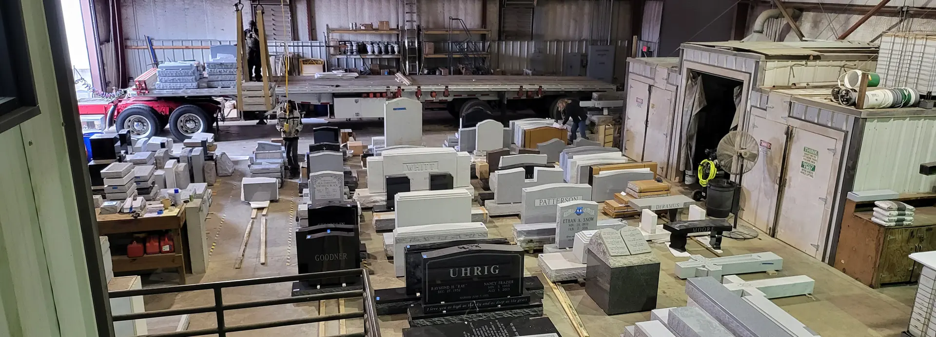 A Warehouse With Tombstones Storage